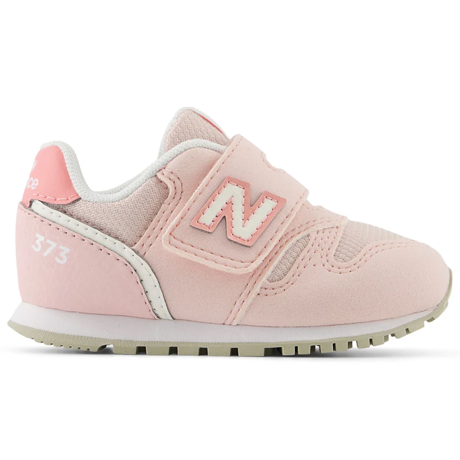 ニューバランス new balance I373 47C(ピンク) Hook and Loop ベビー キッズ シューズ スニーカー 子供靴 マジックテープ ベルクロ 横幅W やや幅広 NB 2026春夏