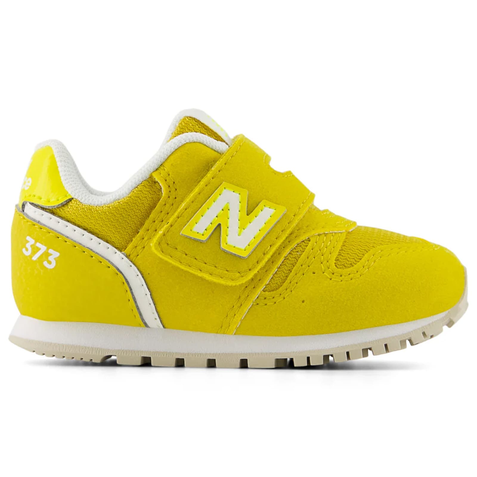 ニューバランス new balance I373 7AW(イエロー) Hook and Loop ベビー キッズ シューズ スニーカー 子供靴 マジックテープ ベルクロ 横幅W やや幅広NB 2026春夏