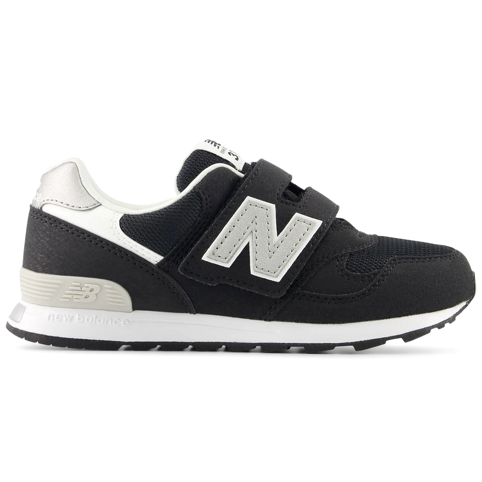 ニューバランス new balance P313 9JN(ブラック) Hook and Loop v2 キッズ ジュニア シューズ スニーカー 女の子 男の子 子供靴 横幅W やや幅広 NB 2026春夏