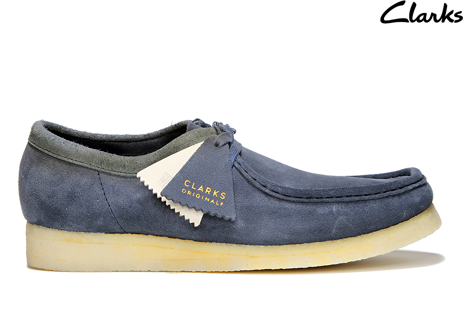 Clarks WALLABEE BLUE SUEDE 26166306 クラークス ワラビー ブルー 