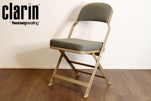 CLARIN FOLDING CHAIR FULL CUSHION 「Made in U.S.A」 MOSS クラリン