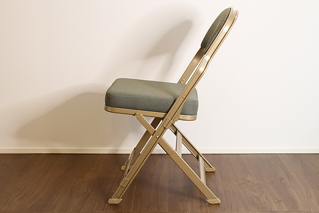 CLARIN FOLDING CHAIR FULL CUSHION 「Made in U.S.A」 MOSS クラリン