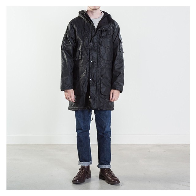 「BARBOUR X ENGINEERED GARMENTS」 ZIP PARKA