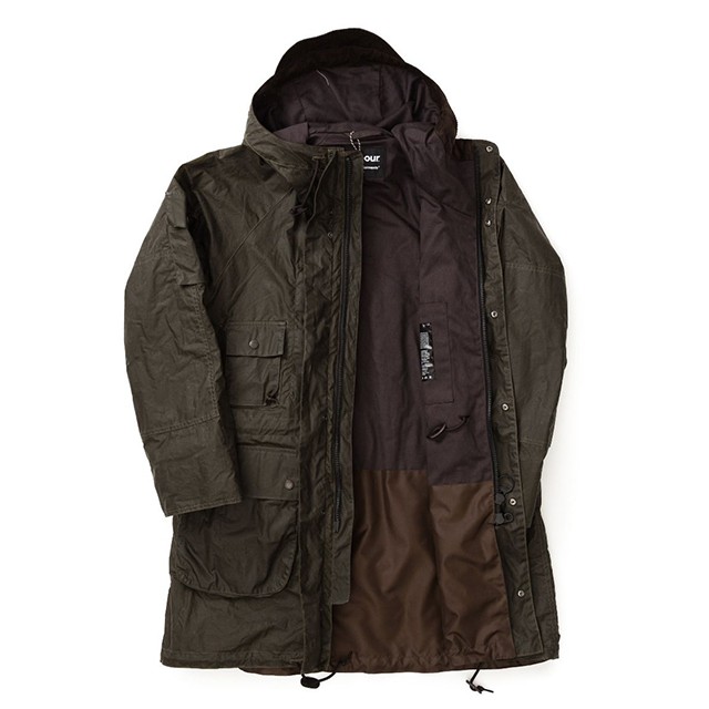 「BARBOUR X ENGINEERED GARMENTS」 ZIP PARKA