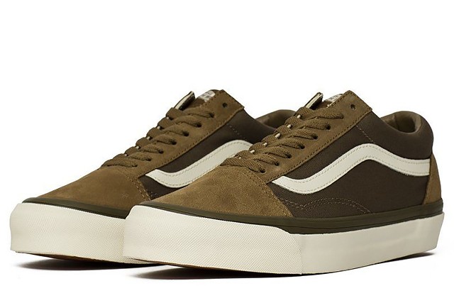 WTAPS x VANS VAULT」 VANS OG OLD SKOOL LX VN0A36C8U9Y GREEN バンズ