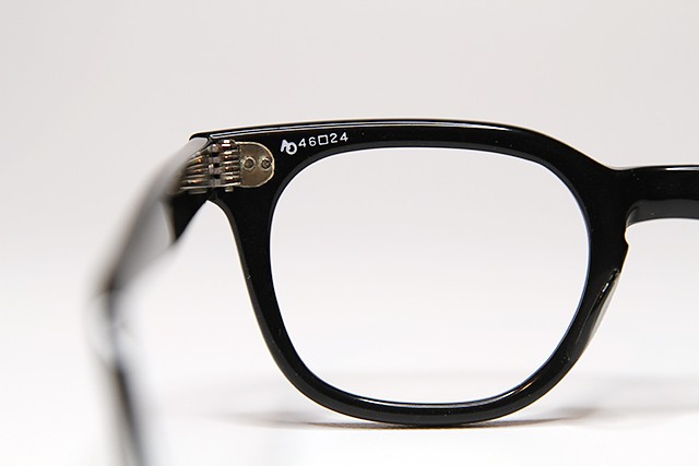 American Optical STADIUM 46-24 BLACK アメリカン オプティカル