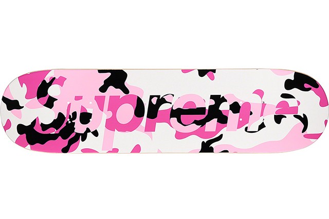 SUPREME CAMO LOGO SKATEBOARD PINK Supreme シュプリーム カモ ロゴ
