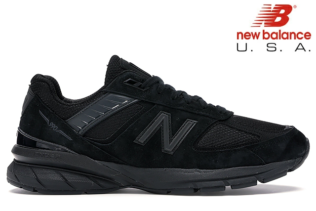 NEW BALANCE M990BB5 TRIPLE BLACK 「Made in U.S.A」 D