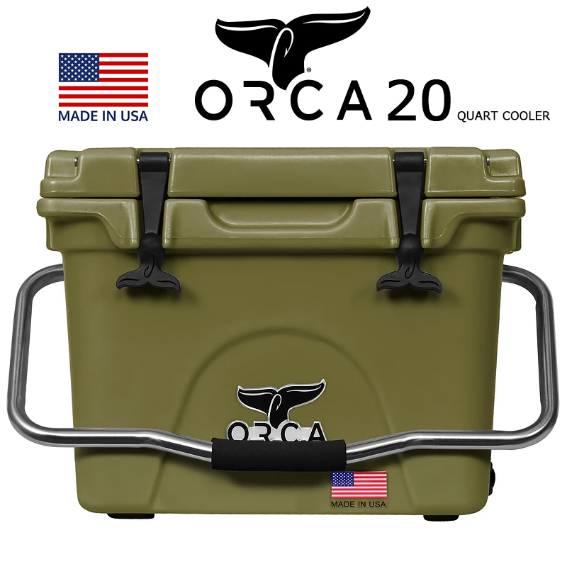 ORCA COOLERS 20 QUART GREEN 「Made in U.S.A」 ORCG020 
