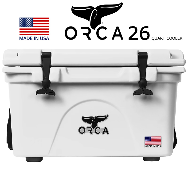 ORCA COOLERS 26 QUART WHITE 「Made in U.S.A」 ORCW026 orca オルカ