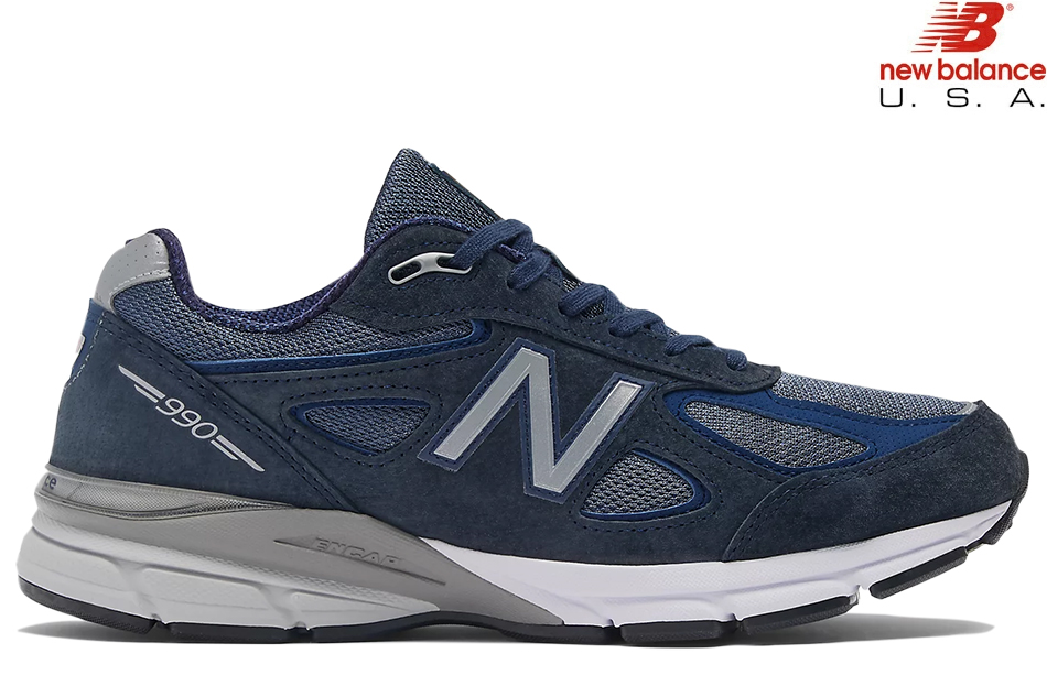 NEW BALANCE 990v4 U990NV4 「Made in U.S.A」NAVY Dワイズ ニューバランス ネイビー USA メンズ  スニーカー 定番 : u990nv4 : Sneeze - 通販 - Yahoo!ショッピング