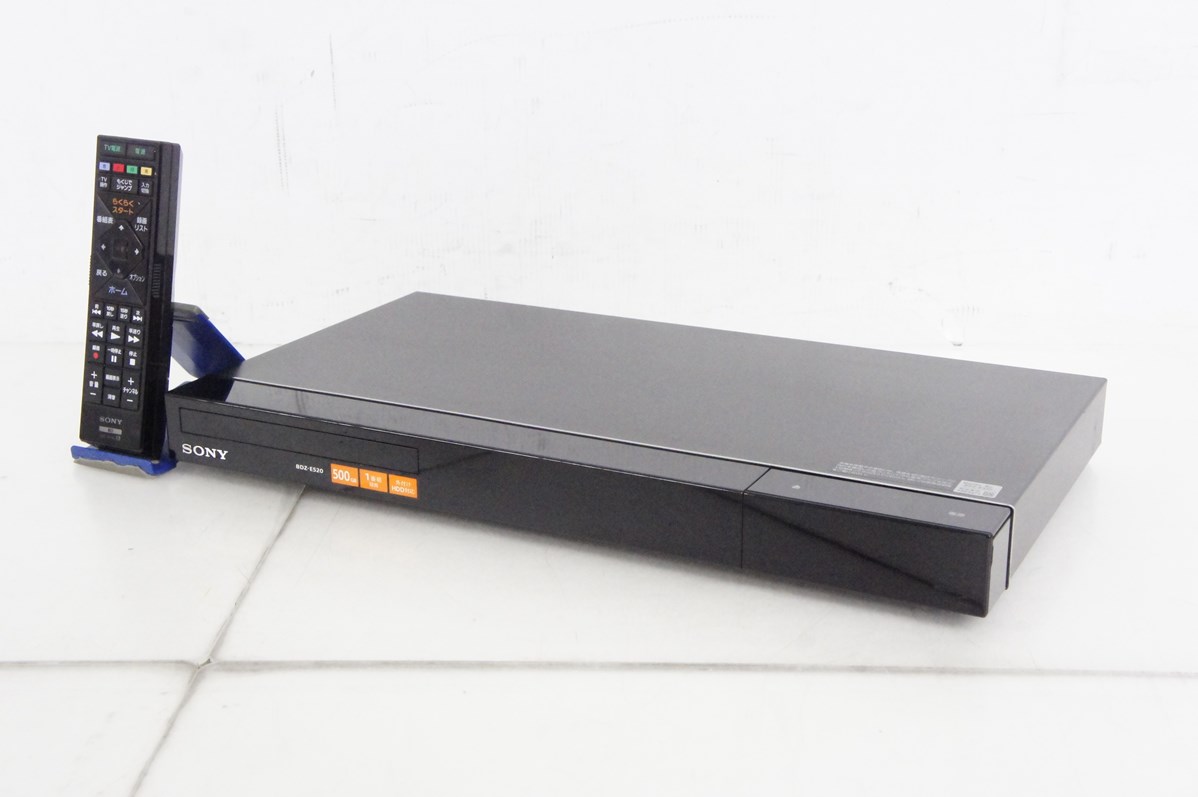 動作品 SONY ソニー　500GB ブルーレイレコーダー BDZ-E520 BDZ-E520 | ブルーレイディスクレコーダー | ソニー