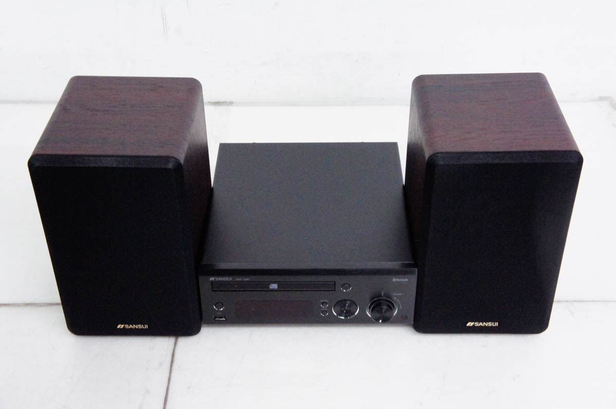 中古 SANSUIサンスイ Bluetooth対応CDステレオシステム SMC-150BT CD