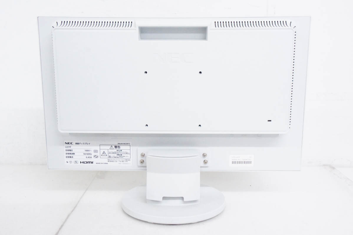 中古 NEC 21.5インチ 液晶モニター LCD-L221F オフィス向け : エス