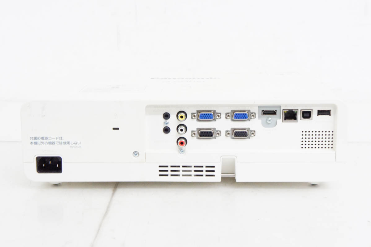 中古 Panasonicパナソニック 液晶プロジェクター PT-LW373J 3600lm