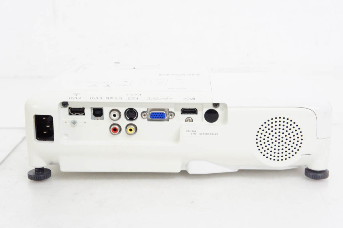 中古 EPSONエプソン データプロジェクター EB-S04 3000lm : エスネット