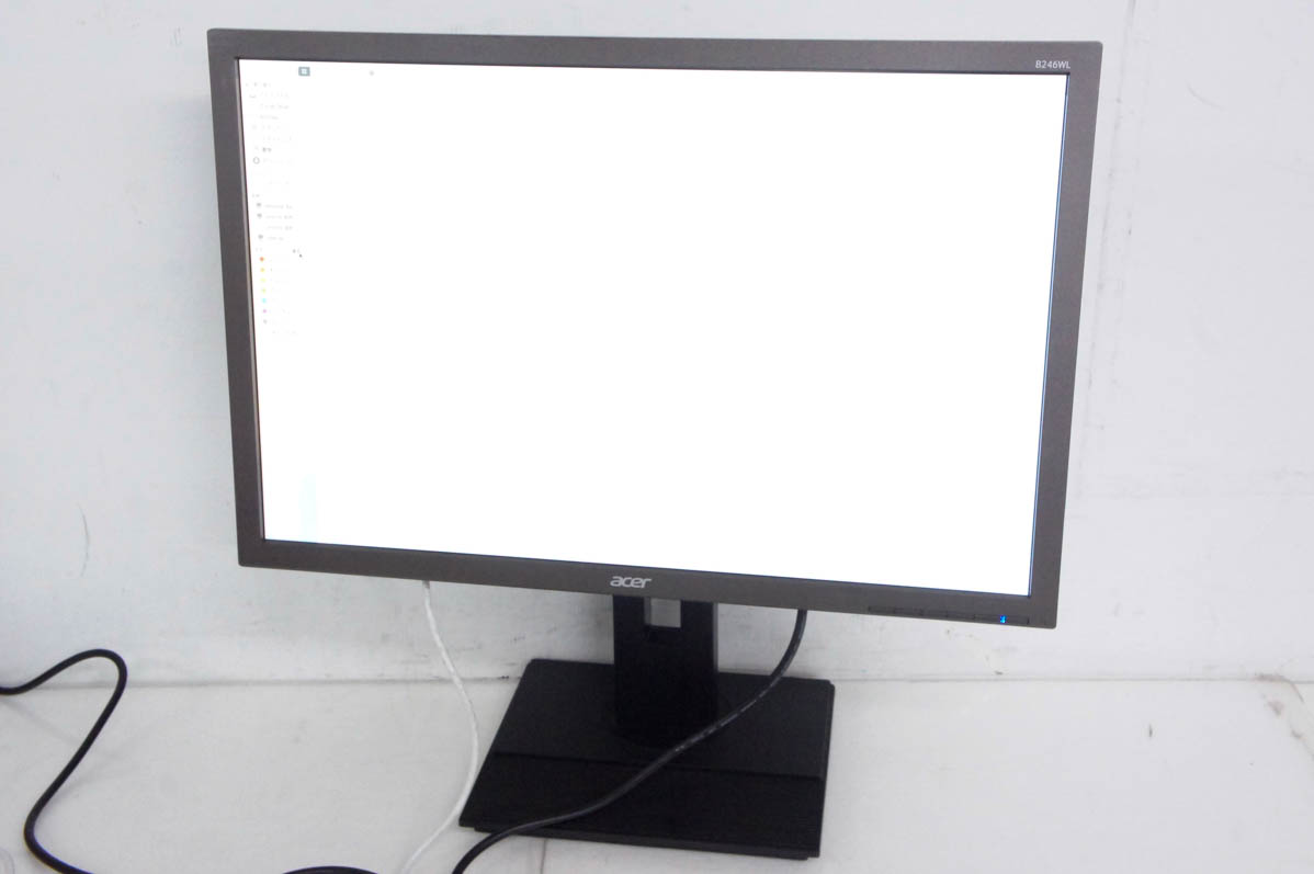 中古 Acerエイサー 24インチ 液晶モニター B246WL : エスネット