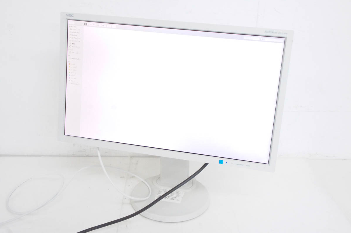 【中古】NEC 23型ワイド液晶モニター LCD-E233WM 中古 NEC 23型ワイド液晶モニター MultiSync LCD-E233WM : エス