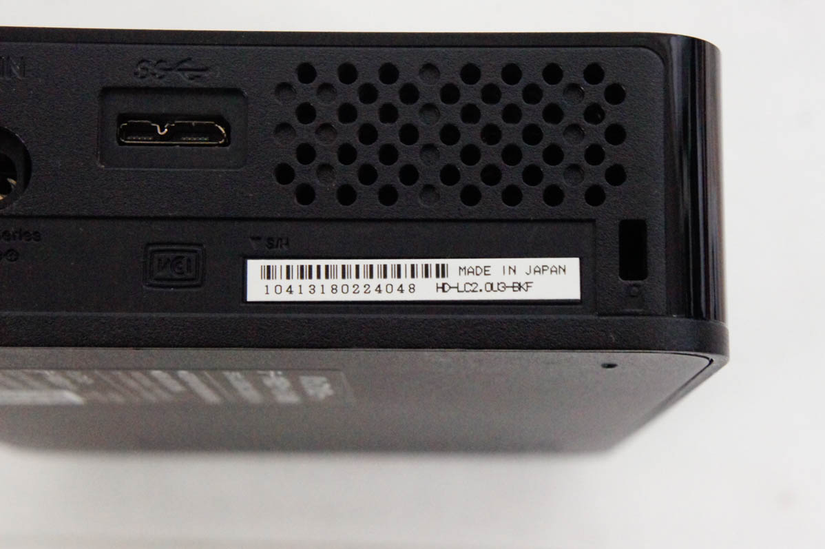 中古 BUFFALOバッファロー 外付けHDD HD-LC2.0U3-BKF 2TB : エスネット