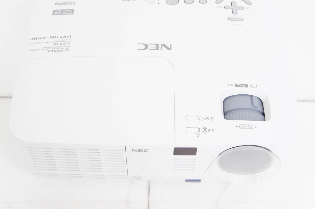 中古 NEC ViewLight プロジェクター NP-V300WJD : エスネットショップ
