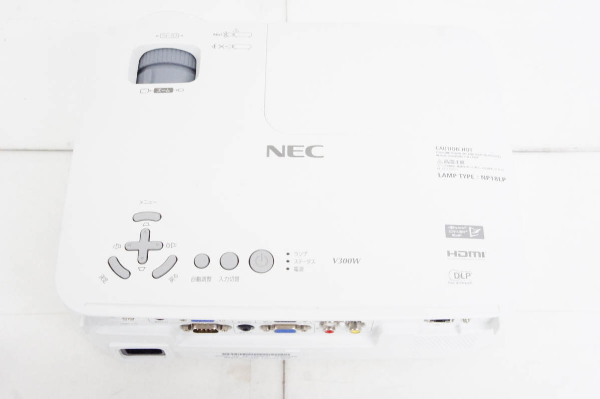中古 NEC ViewLight プロジェクター NP-V300WJD : エスネットショップ