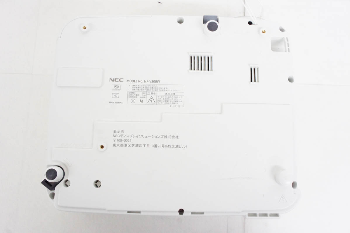 中古 NEC ViewLight プロジェクター NP-V300WJD : エスネットショップ
