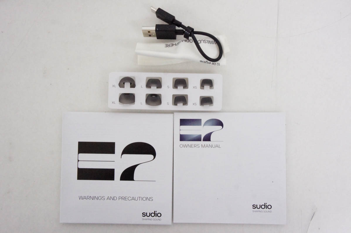 【展示品】Sudioスーディオ 完全ワイヤレスイヤホン E2 ハイブリッドアクティブノイズキャンセリング Bluetooth対応 ブラック SD-1211 展示品 Sudioスーディオ 完全ワイヤレスイヤホン E2 ハイブリッド