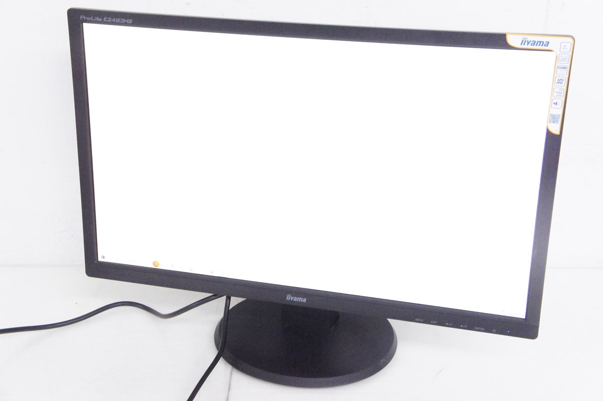 中古 C IIYAMA ProLite 24インチワイド液晶ディスプレイ E2483HS-B3