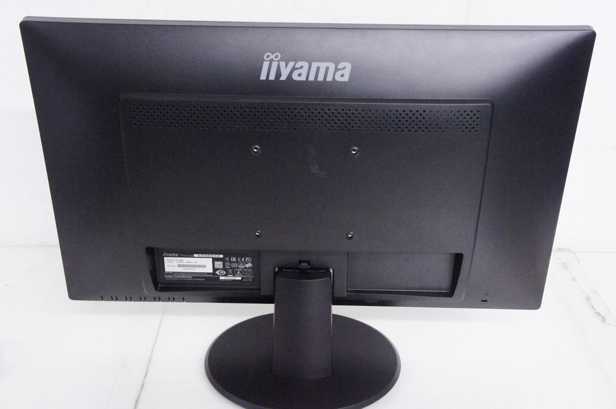 中古 IIYAMA ProLite 24インチワイド液晶ディスプレイ E2483HS-B3