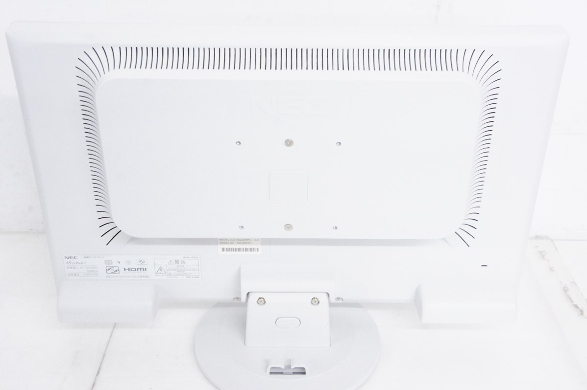 中古 NEC 23.6型ワイド液晶ディスプレイ LCD-AS232WM-C : エスネット