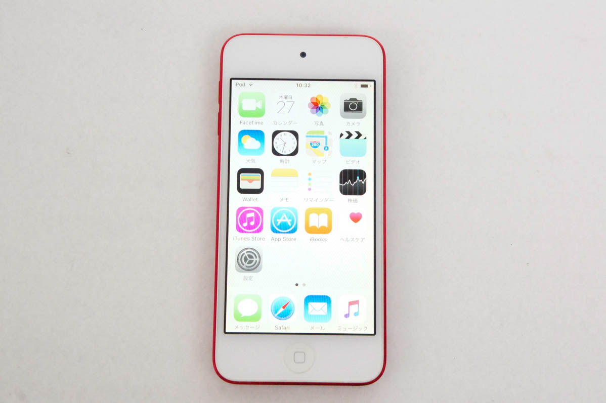 中古 Appleアップル 第5世代 iPod touch 32GB (PRODUCT) RED MD749J/A