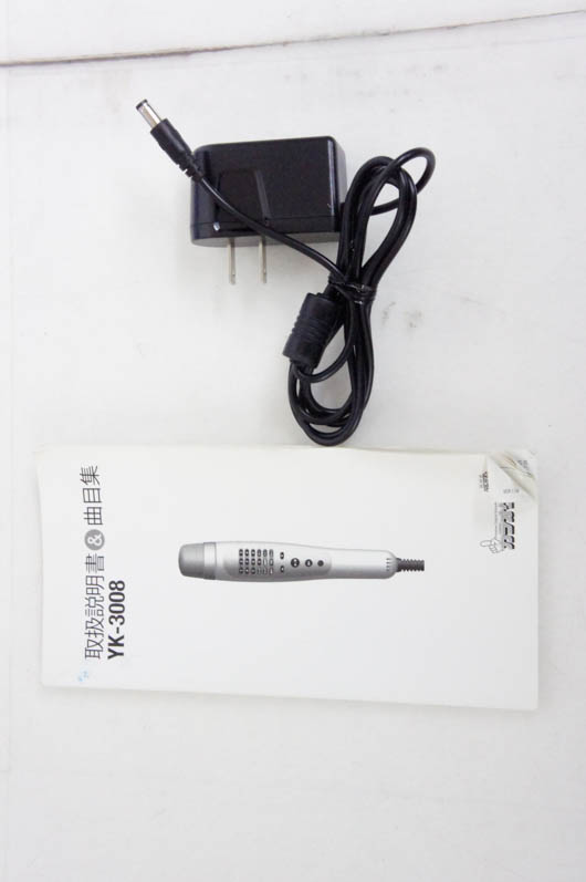 中古 夢グループ パーソナルカラオケマイク カラオケ1番 YK-3008 家庭
