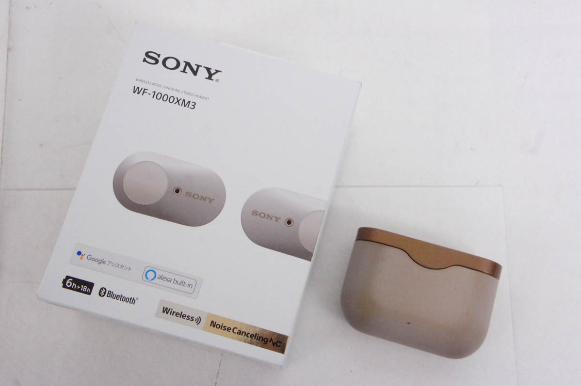 中古 SONYソニー 完全ワイヤレスノイズキャンセリングイヤホン WF 1000XM3 Bluetooth対応 左右分離型 :d0010324:エスネットショップ ヤフー店