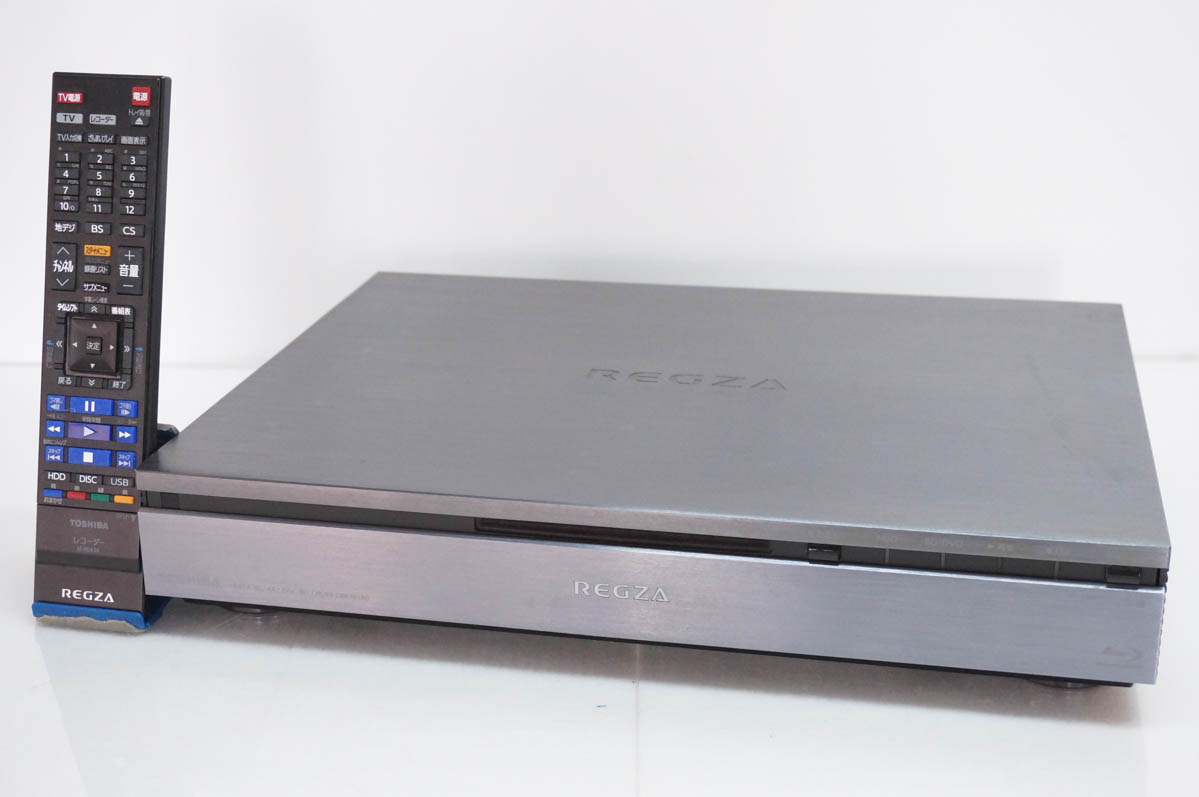 中古 東芝TOSHIBA ブルーレイディスクレコーダー DBR-M180 2.5TB タイムシフトマシン用2TB 通常録画用500GB