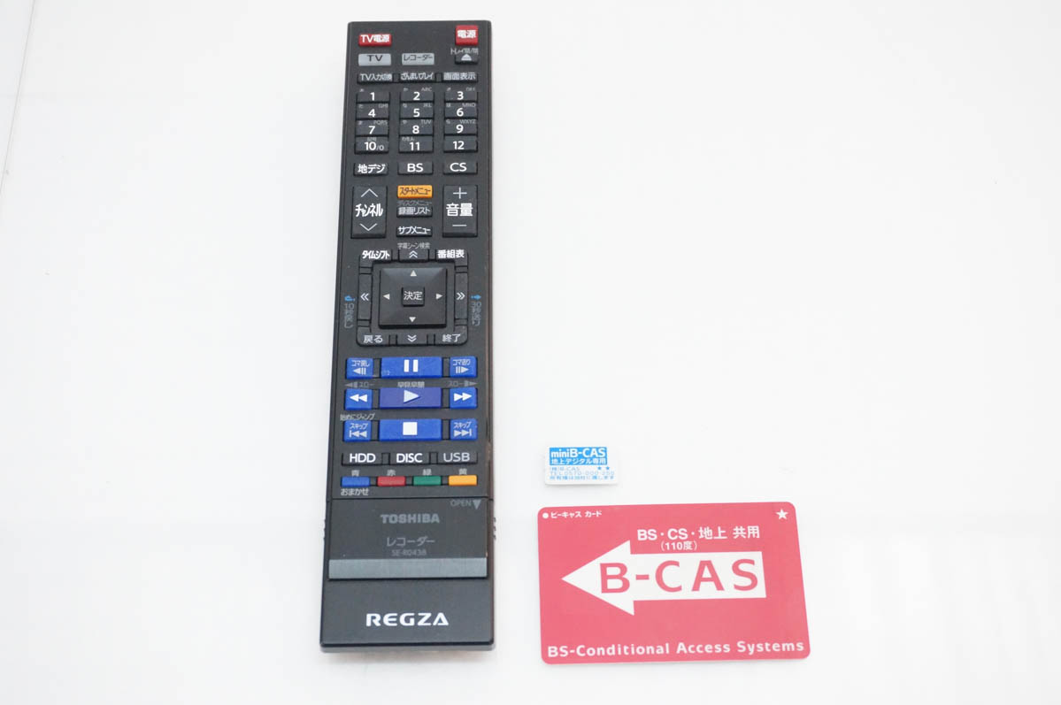 中古 東芝TOSHIBA ブルーレイディスクレコーダー DBR-M180 2.5TB タイムシフトマシン用2TB 通常録画用500GBの画像