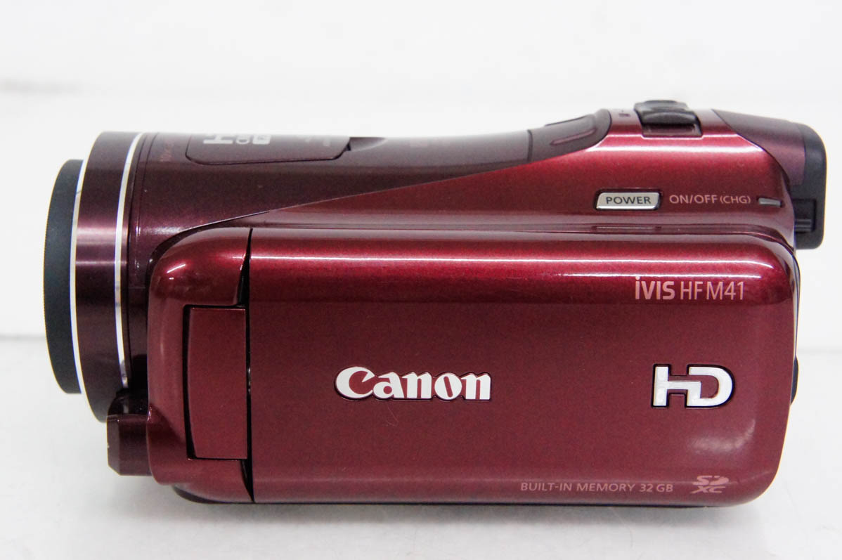 中古 Canonキヤノン ハイビジョンデジタルビデオカメラ メモリータイプ iVIS HF M41｜snet-shop｜04
