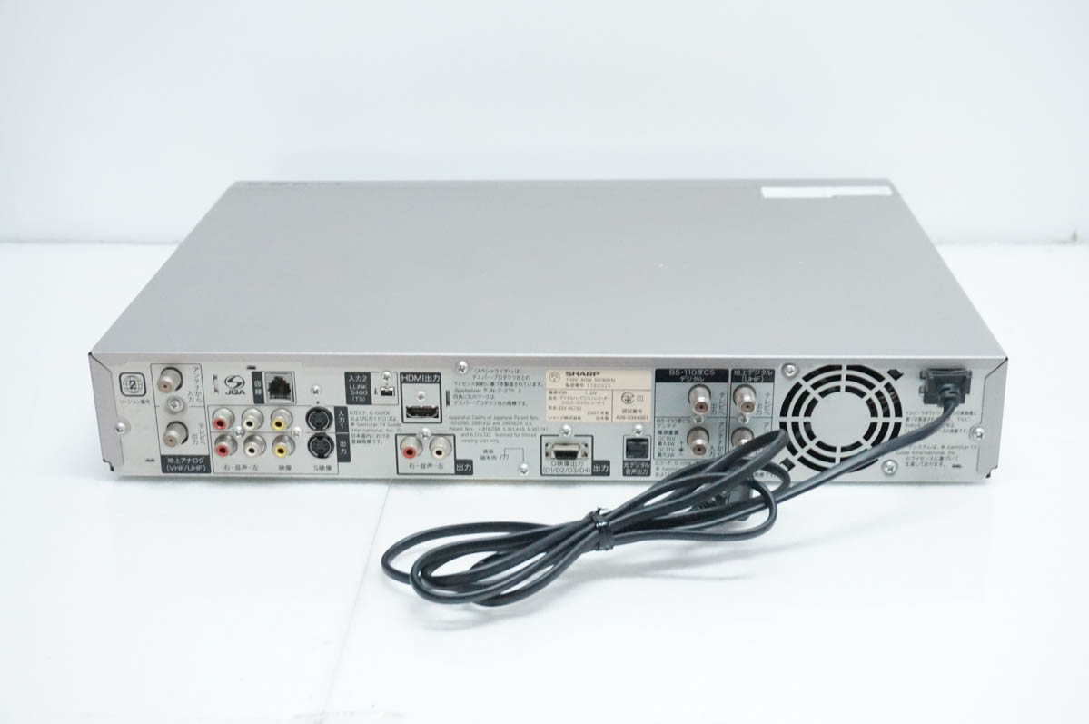 SHARP ブルーレイ、DVDレコーダー（接続端子：HDMI端子）｜テレビ