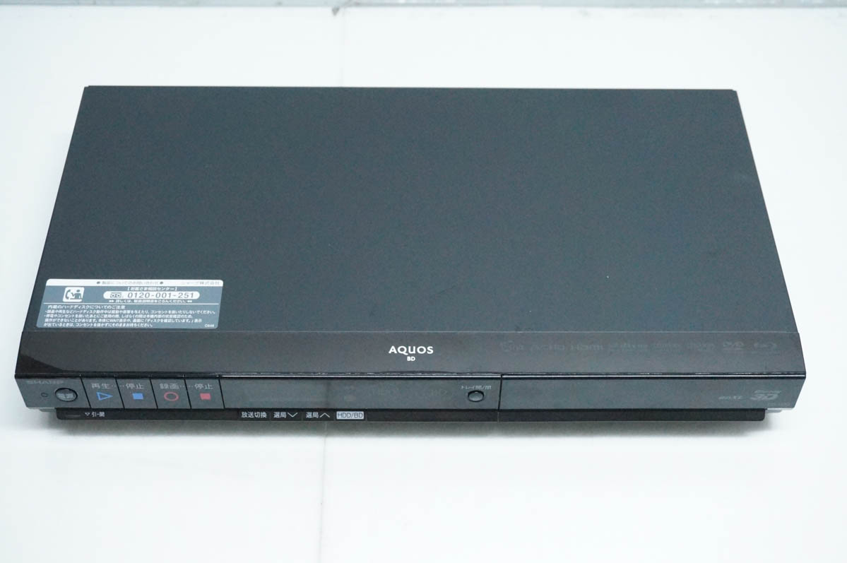 シャープＤＶＤレコーダ　　ブルーレイ付き 即日受渡❣️SHARP Blu-ray＆HDD DVDレコーダー8500円 楽天市場