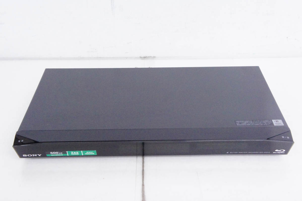 【新品・未開封】SONY BDZ-EW510 ブルーレイ/DVDレコーダー SONYソニー ブルーレイレコーダー BDZ-EW510 2014年製