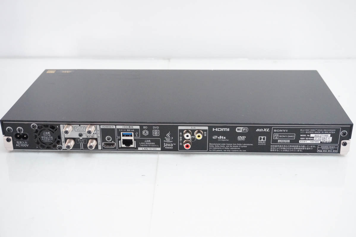 hdd内蔵ブルーレイレコーダー（SONY）のおすすめ人気商品一覧 通販