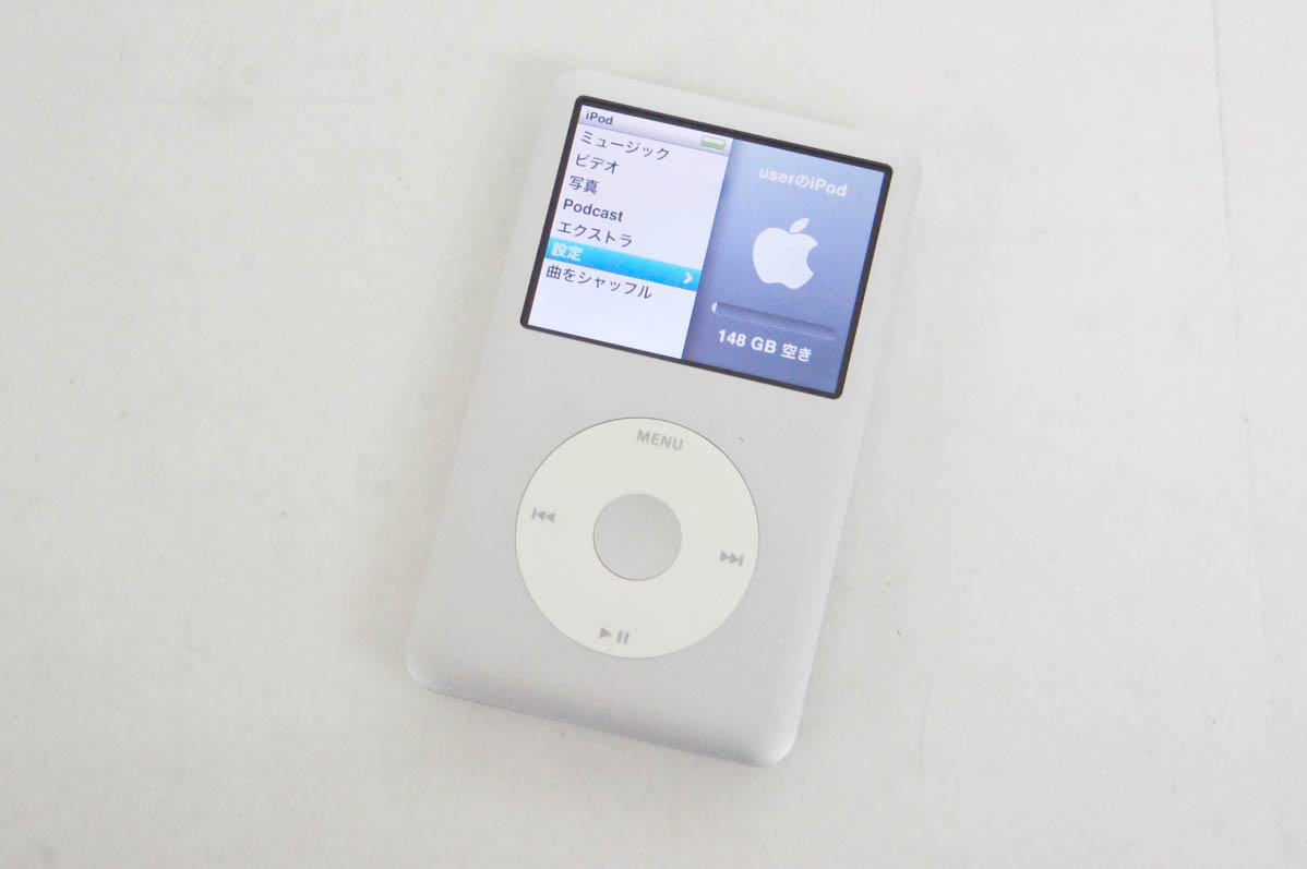 中古 C Appleアップル iPod classic 160GB シルバー MC293J｜snet-shop