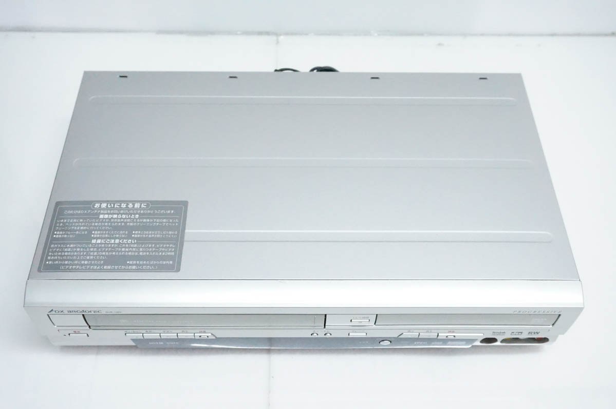 未開封 DXアンテナ ビデオ一体型DVDレコーダー DVR-120V 中古 DXアンテナ VHSビデオデッキ一体型DVDレコーダー DVR-120V 地デジ