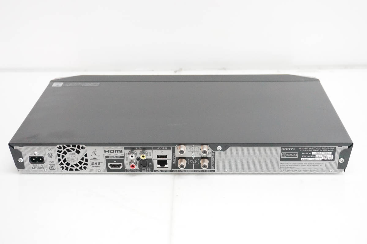 SONY BDZ-EW1100（ブルーレイ、DVDレコーダー）｜テレビ、映像機器