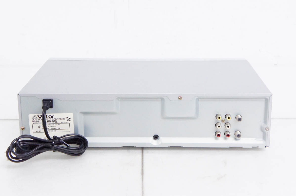 中古 JVC Victorビクター ビデオカセットレコーダー HR-B13 VHSビデオ