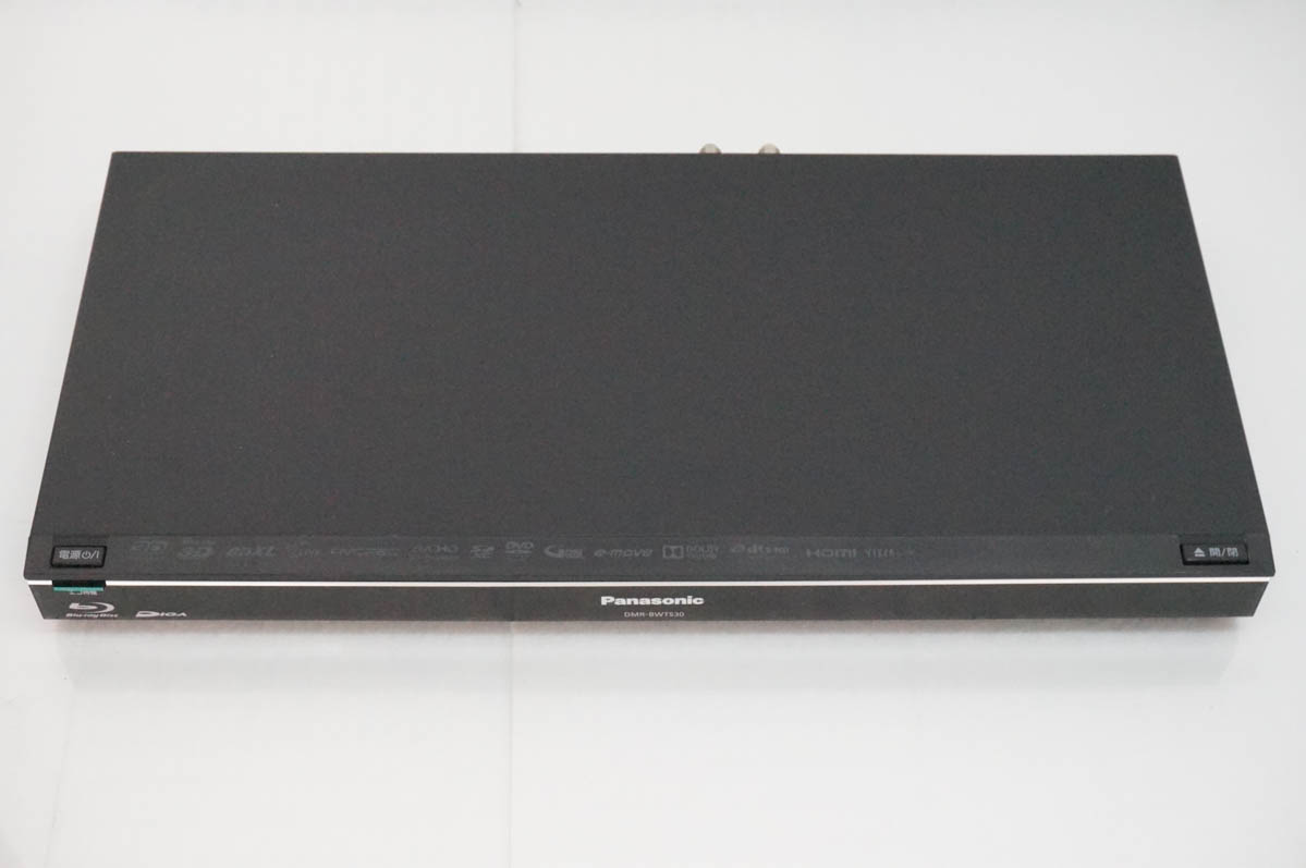 ss7861　パナソニック ブルーレイレコーダー DMR-BWT530 500GB リモコン付 Panasonic DIGA スマートディーガ ダブルチューナー 再生 録画 Blu-ray BD DVD HDD レコーダー 中古 中古 Panasonic HDD搭載ハイビジョンブルーレイディスクレコーダー