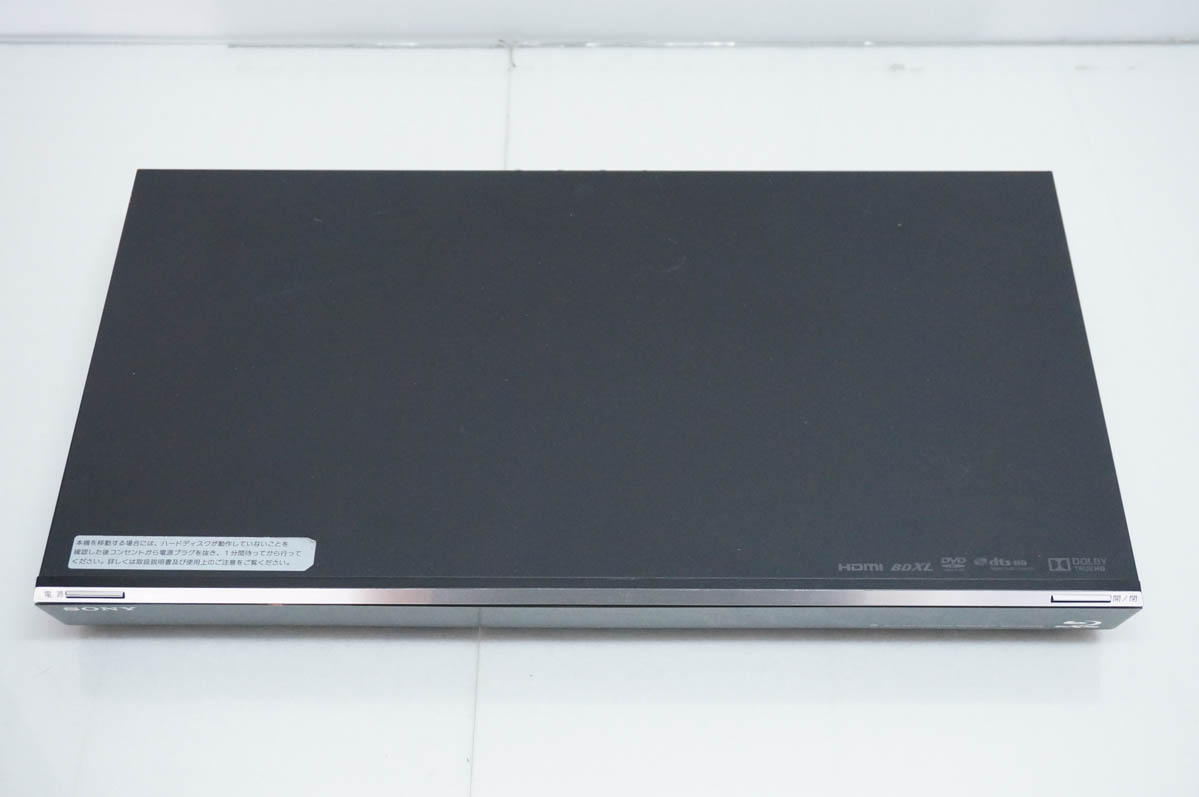 中古 SONYソニー ブルーレイレコーダー BDZ-EW500 HDD500GB ブルーレイ 3Dディスク対応 2チューナーの画像