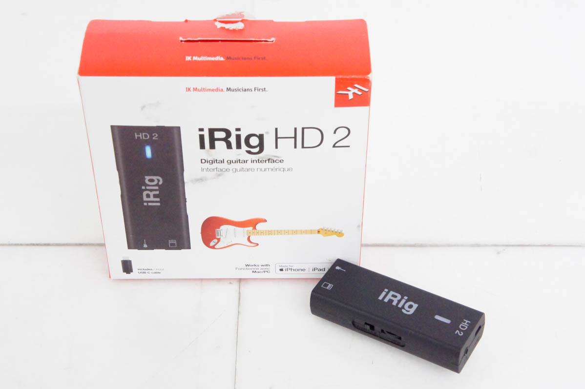 中古 IK Multimedia iRig HD2 ギター/ベース用デジタル