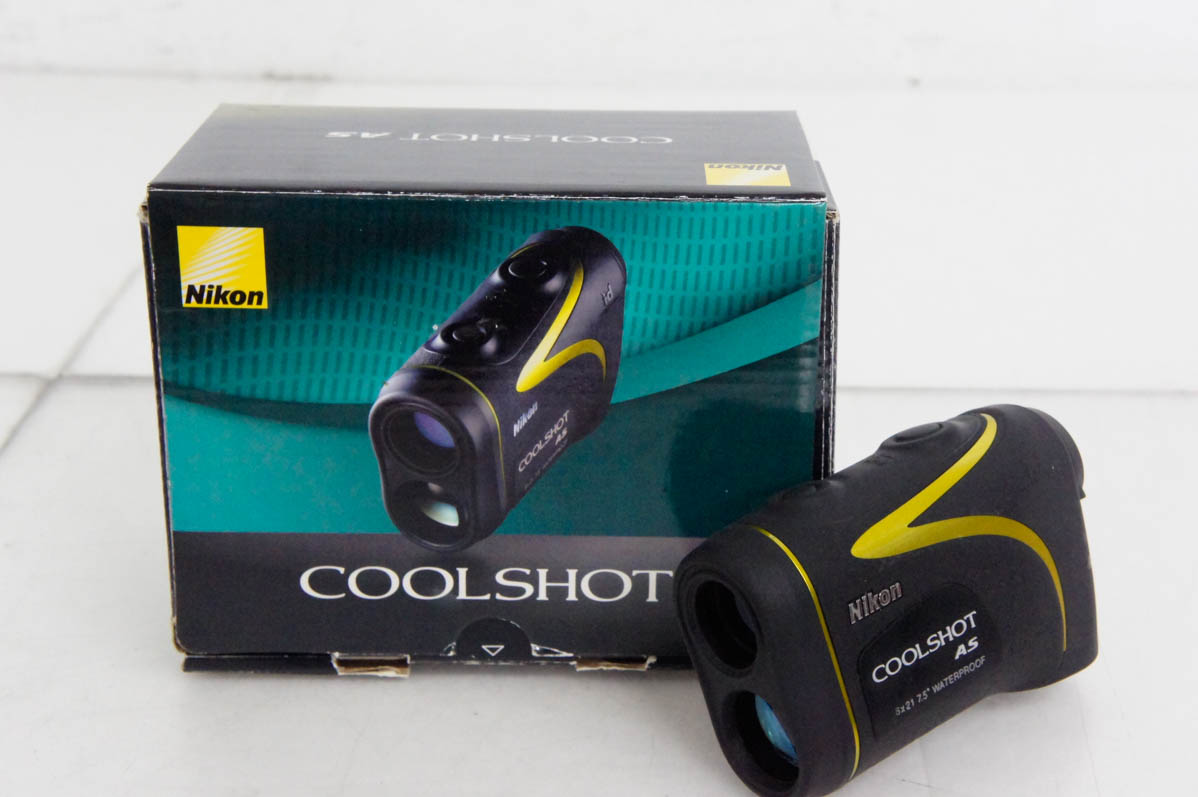 Nikon ニコン COOLSHOT AS レーザー距離計 ニコンゴルフ用レーザー距離計「COOLSHOTシリーズ」を一新