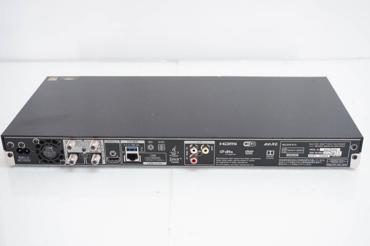 SONY bdz-zw550のおすすめ人気商品一覧 通販 - Yahoo!ショッピング
