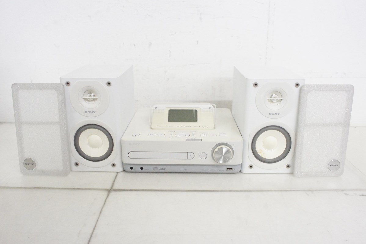 中古 SONYソニー ハードディスクコンポ HDD/CD対応 オーディオ CMT